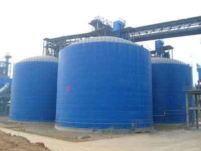 金湖水泥钢板库改造