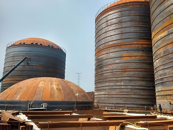 金湖焦粉钢板仓